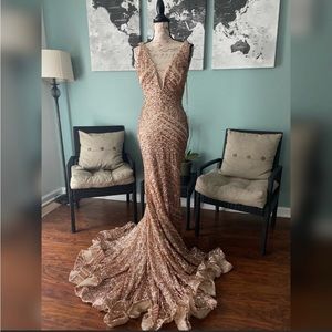 New with tags Jovani sequin formal dress style 59762 Pageant dress